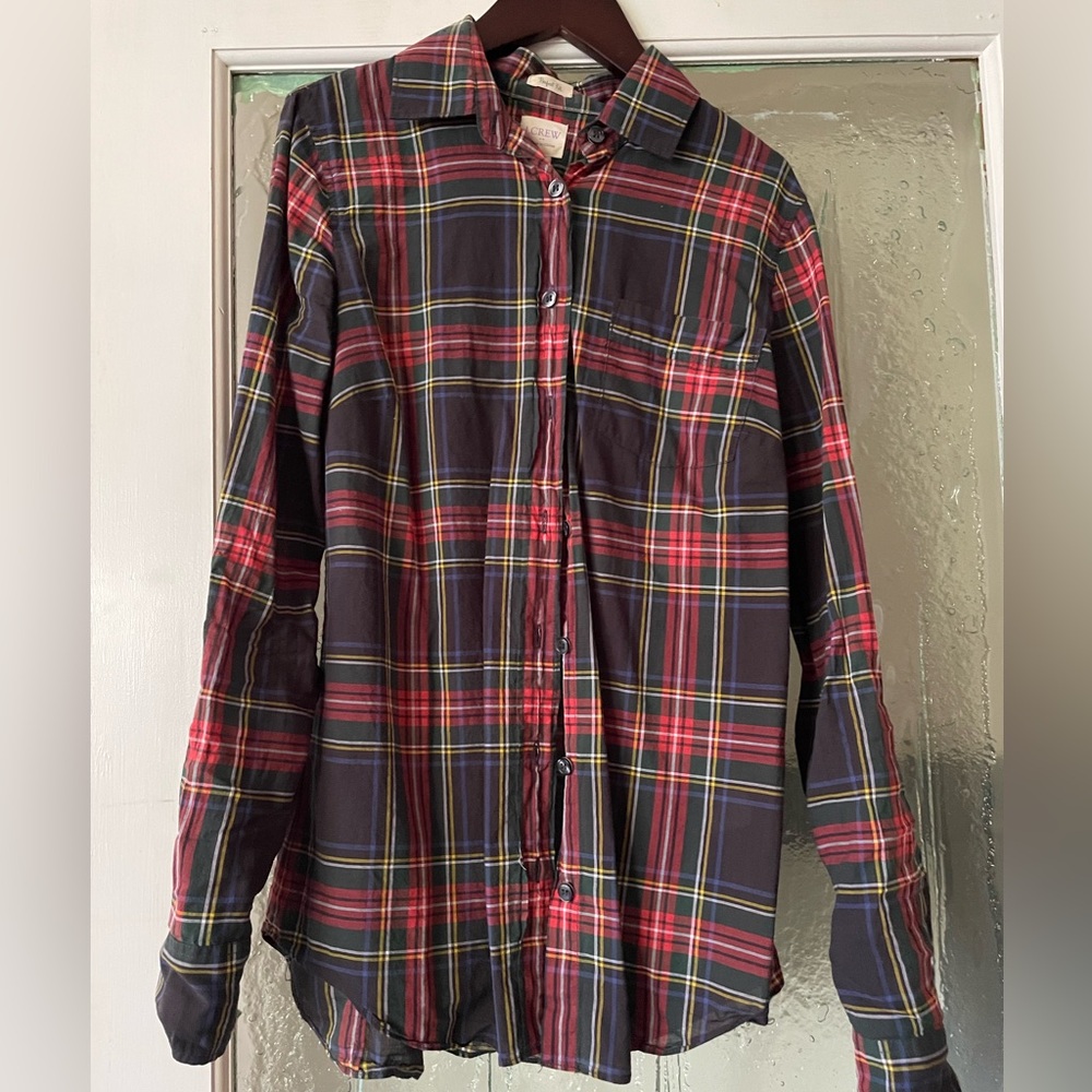 J.Crew Holiday Plaid Shirt